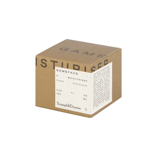 Gameface Moisturiser 100ml Jar | Triumph & Disaster UK