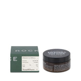 Rock & Roll Volcanic Ash & Green Clay Face Scrub - with packaging