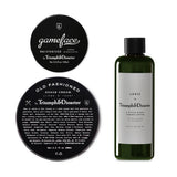 Shave 1.0 Set - Gameface Moisturiser + Logic Toner + Old Fashioned Shave Cream Jar