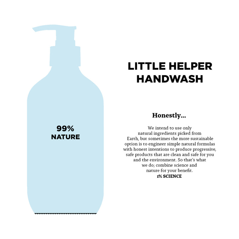 Little Helper Hand Wash 99% Natural Ingredients, 1% Science