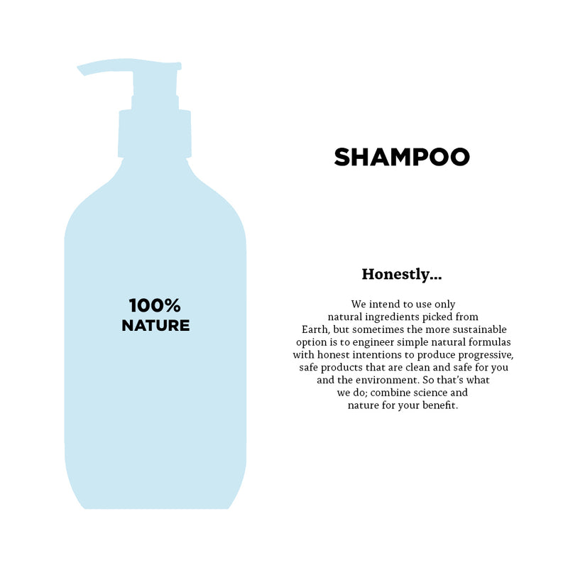 Shampoo 100% Natural Ingredients